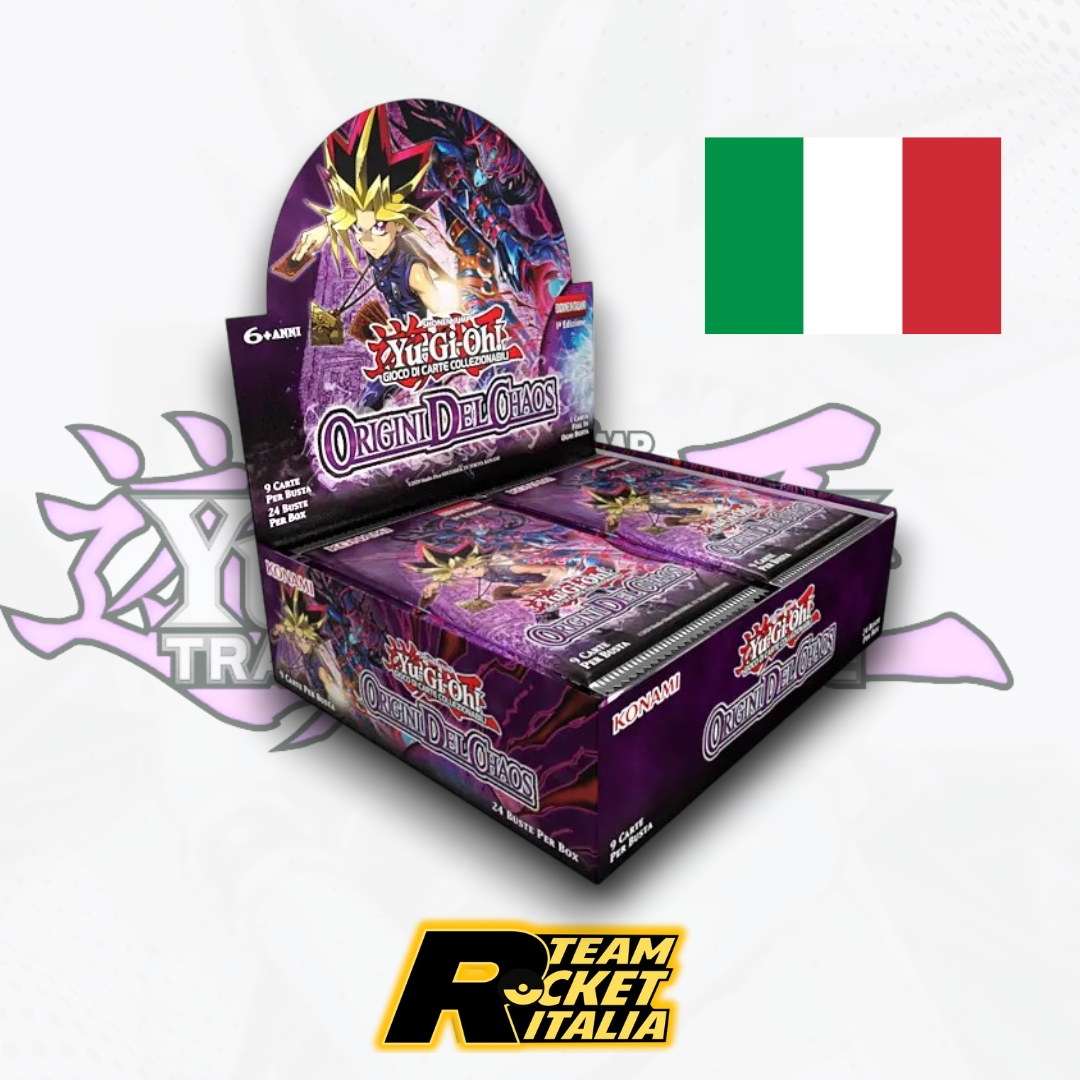 Origini del Chaos Booster Box - italiano Box da 24 Buste -