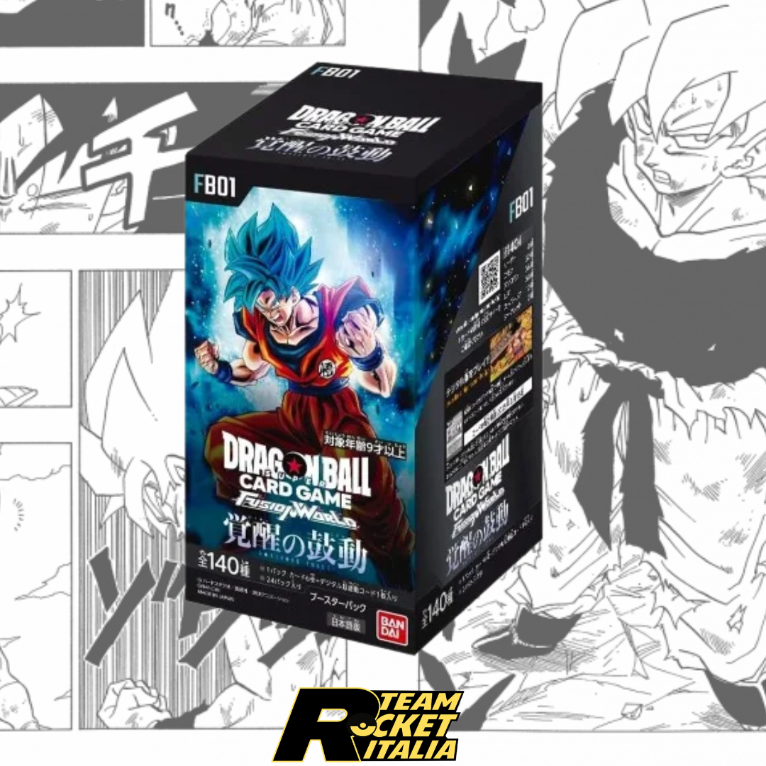 Dragon Ball Super Card Game Fusion World – Awakened Pulse FB-01 Display 24 Buste (JP)