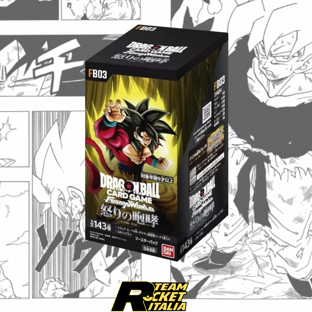 Dragon Ball Super Card Game Fusion World – Raging Roar FB-03 Display 24 Buste (JP)