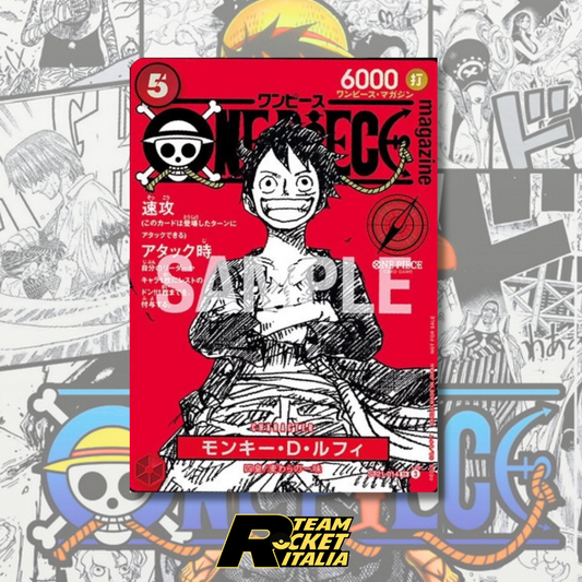 One Piece Magazine Vol. 20 – One Piece Card Game Monkey D. Luffy Promo Card
