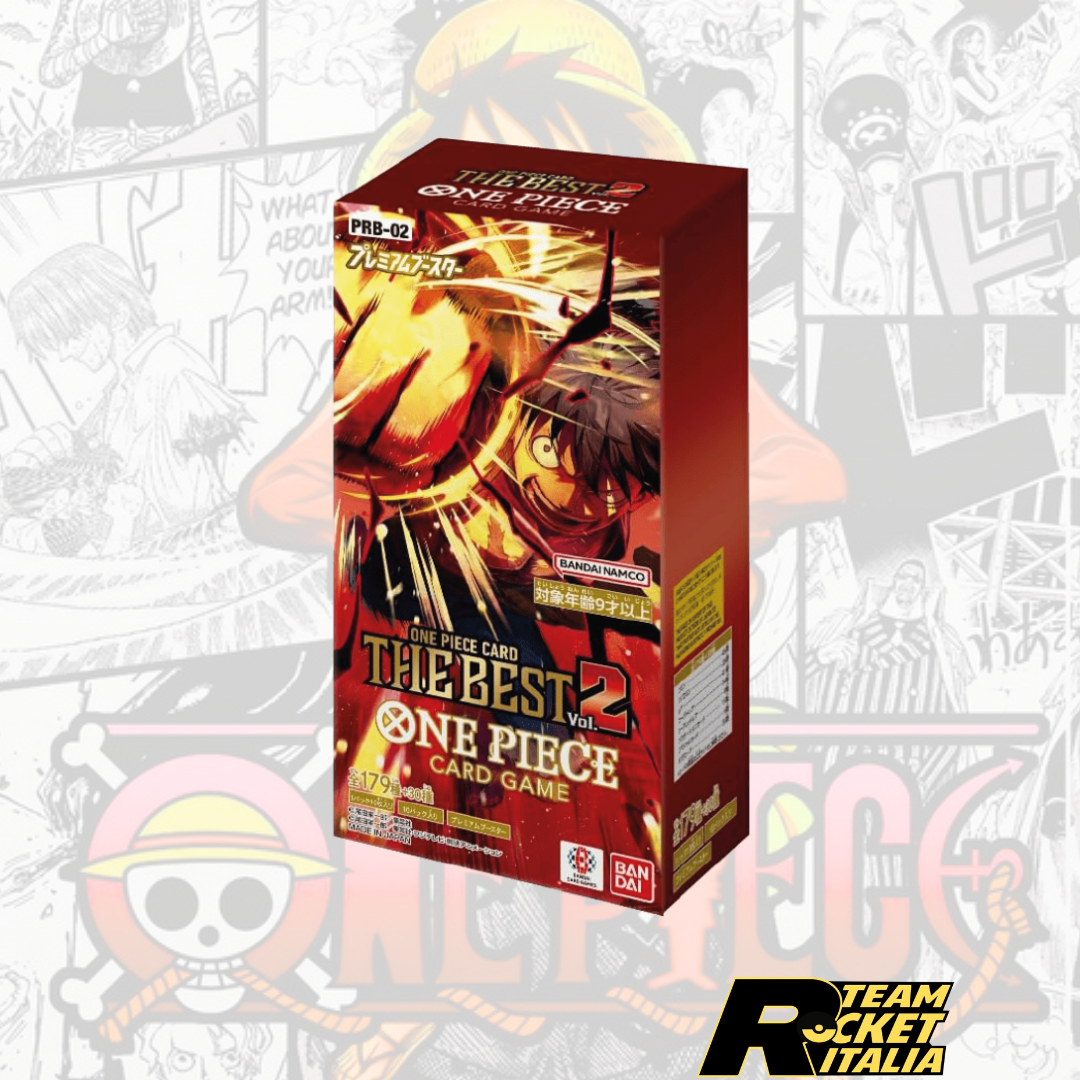 One Piece Card Game – Premium Booster PRB-02 Display 10 Buste (JP)