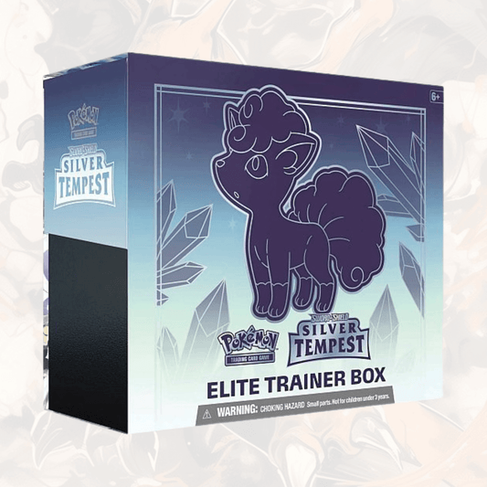 Pokémon TCG: Sword &amp; Shield – Silver Tempest Elite Trainer Box (ENG)