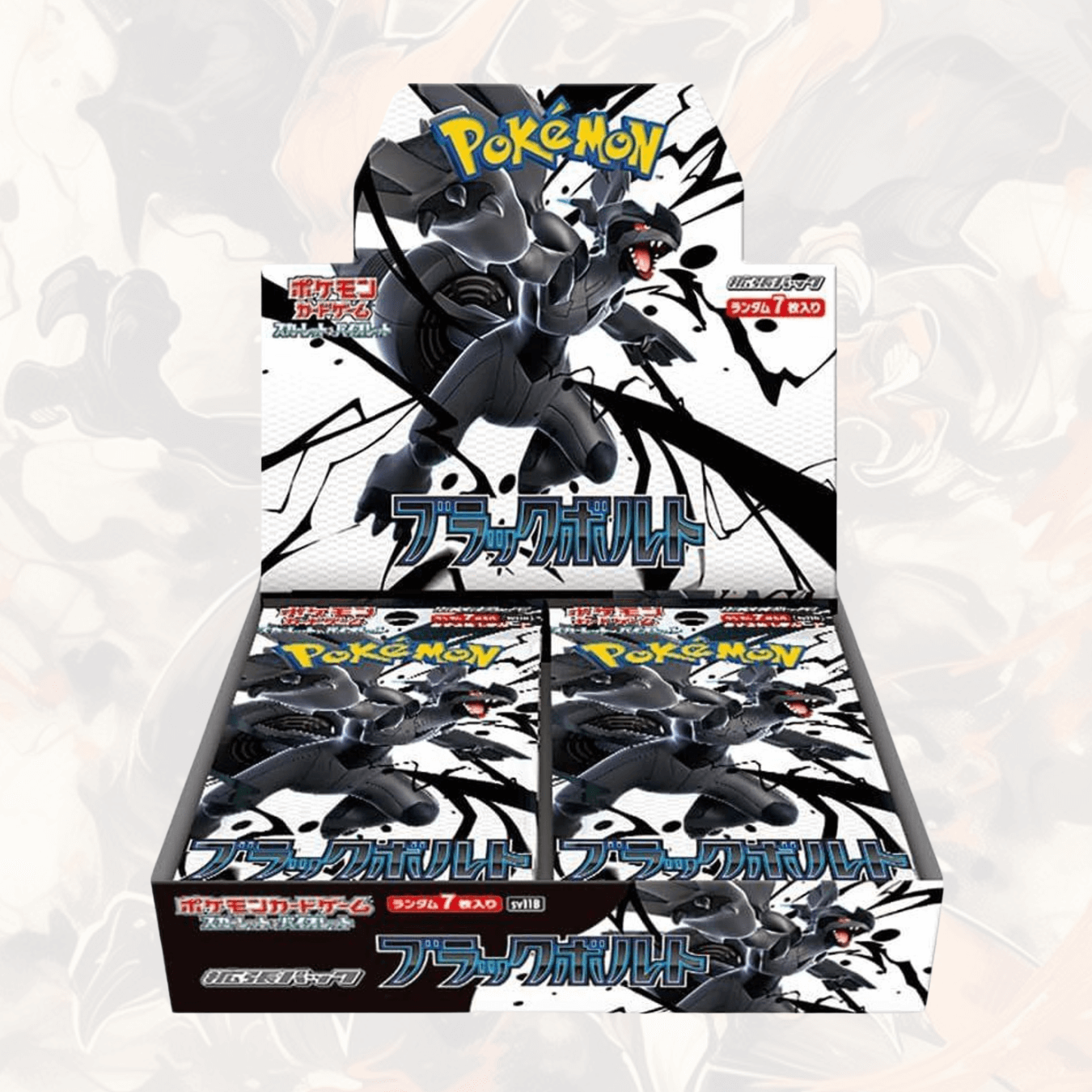 Pokémon Card Game Scarlet &amp; Violet: Black Volt Booster Box (SV11B - JP)
