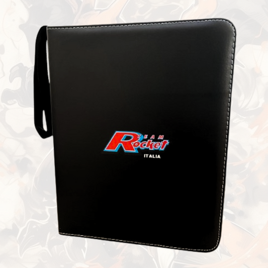 Pokémon Card Binder 900 Slots – 50 Sheets of 18 Slots | Team Rocket Italia
