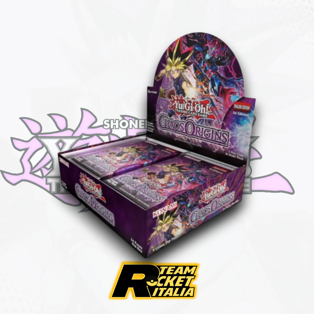 CHAOS ORIGINS Booster Box - English Chaos Origins Box da 24 Buste - English