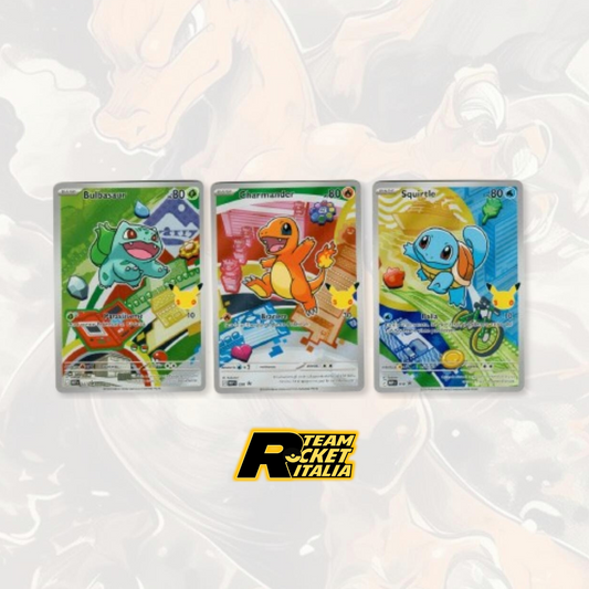 Primi compagni d'avventura serie 1 trio KANTO