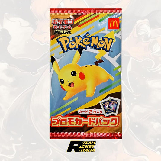 Pokemon McDonald's Promo Pack con Pikachu 020/M-P McDonald's 2025