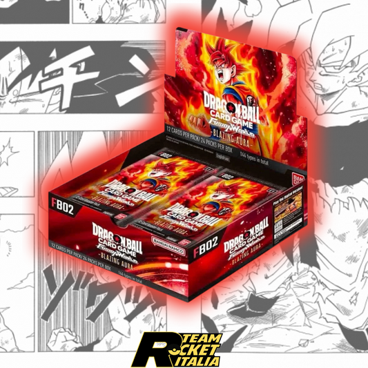Fusion World 02 Box FB-02 – Blazing Aura – Dragon Ball Super TCG Booster Display (24 Packs) – EN
