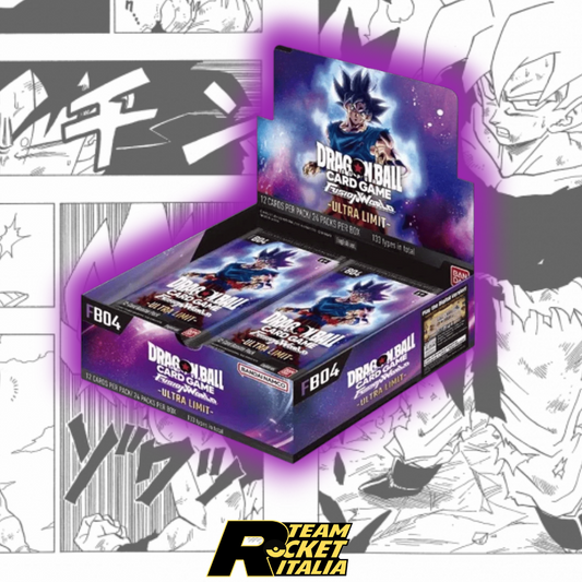 Fusion World 04 Box FB-04 – Ultra Limit – Dragon Ball Super TCG Booster Display (24 Packs) – EN