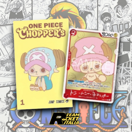 ONE PIECE CHOPPER'S Volume 1 + Carta Promo EB02-003