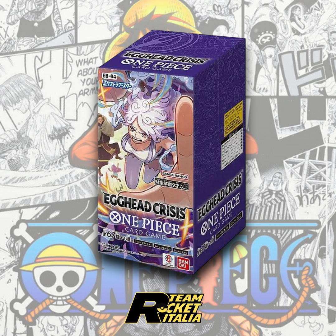 One Piece Card Game Extra Booster Egghead Crisis EB04 Display – 24 Buste (JP)