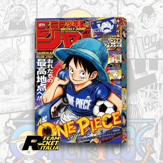 Weekly Shonen Jump 26 2026 - One Piece X samurai Blue Cover (JP) - Magazine Giapponese