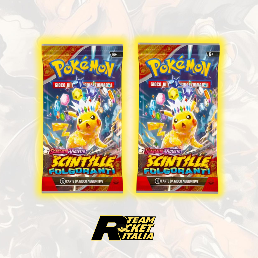 2x Bustine Scintille Folgoranti ITA