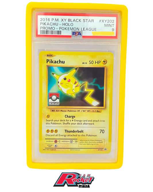 Protective Bumper for Graded Cards – Compatible with PSA/GRAAD | Team Rocket Italia-Yellow