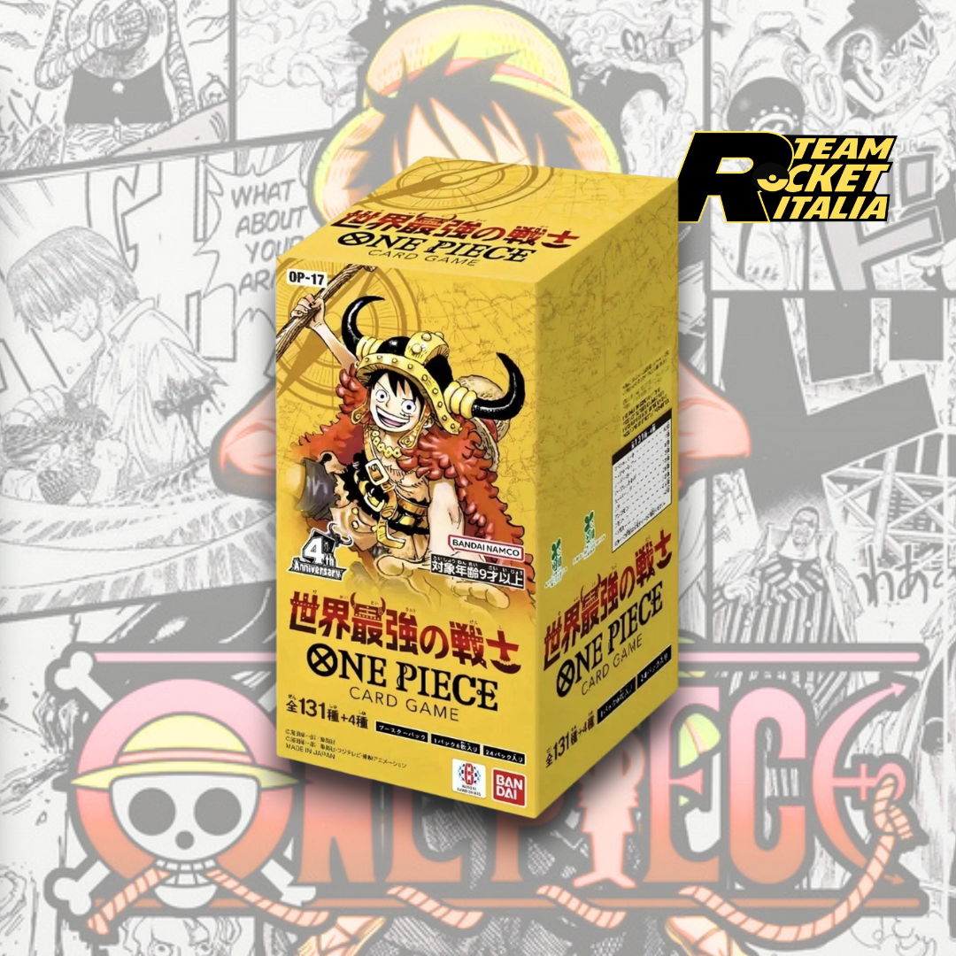 One Piece Op-17 4th Anniversary  (JP) Preorder- SECONDA WAVE