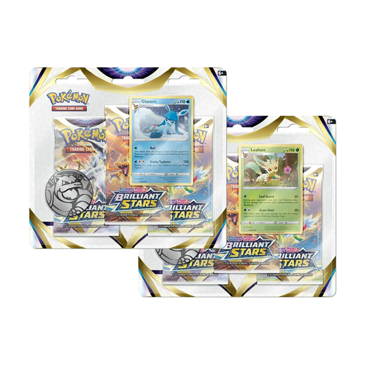 Pokemon - Sword &amp; Shield Brilliant Stars 3 Pack Blister [EN]