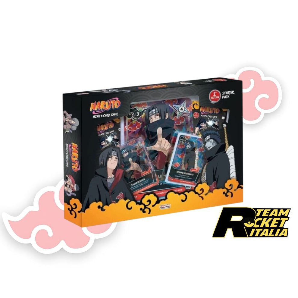 NARUTO IL MITO NARUTO MYTHOS TCG Konoha Shido SPECIAL STARTER PACK – ITACHI + KISAME – ENG